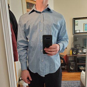 Men's Express striped Dress Shirt